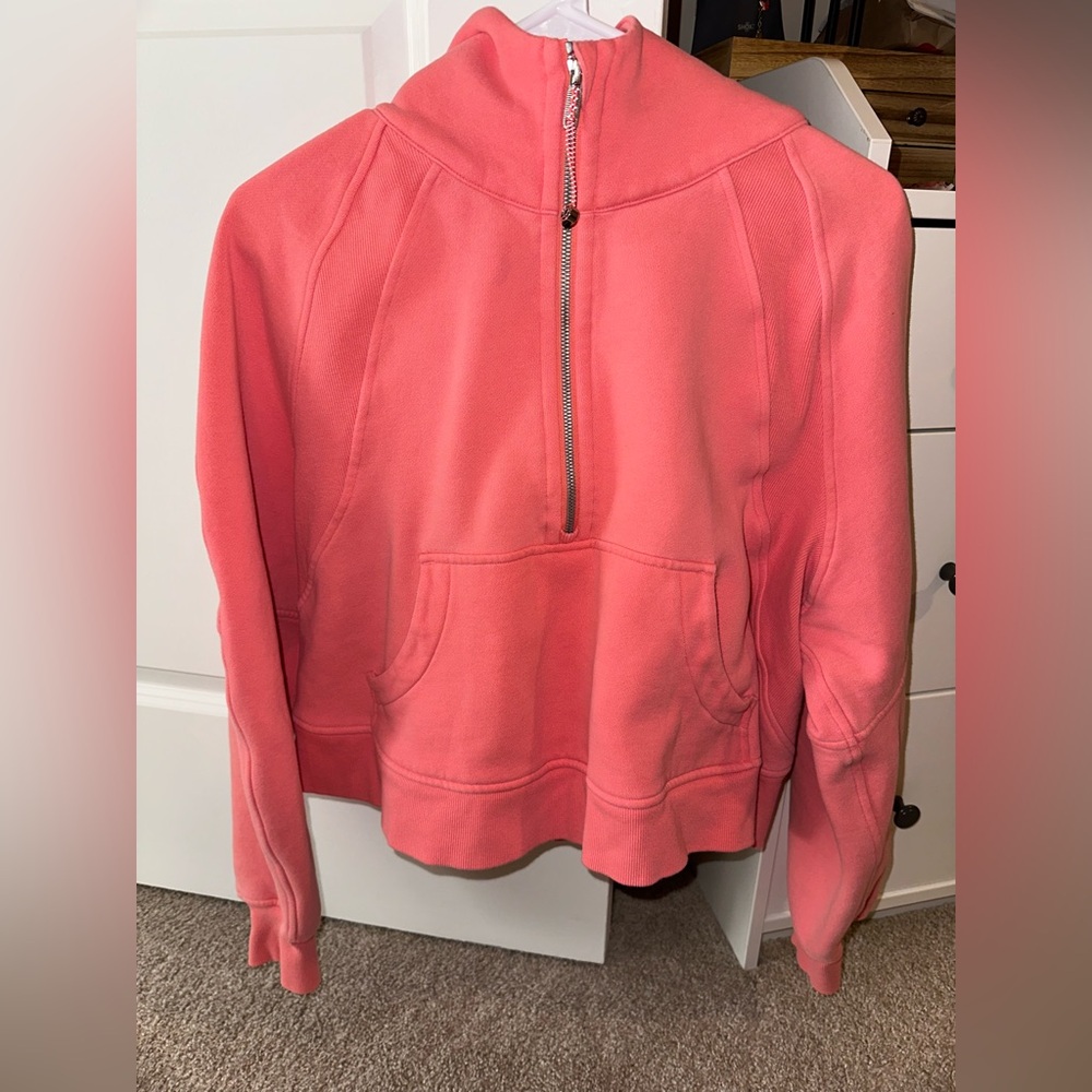Lululemon quarter zip scuba hoodie M/L